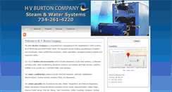 Desktop Screenshot of hvburtonco.com